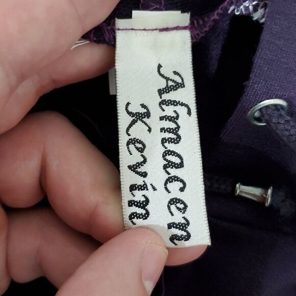 Hollister almacen Kevin purple and white hoodie - Picture 5 of 6